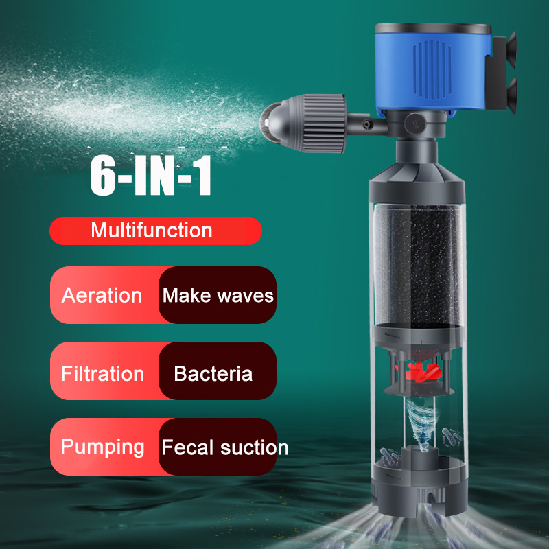 Marine Aquarium Overflow Box - Silenzioso Serbatoio di Pesce Filtro Acqua
