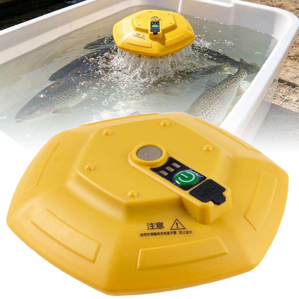 Marine Aquarium Equipment - Pompa di Ossigeno Ricaricabile Senza Fili