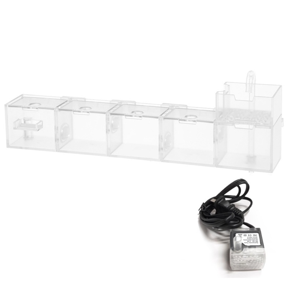 Marine Aquarium Overflow Box - Scatola filtro per acquario esterno tre