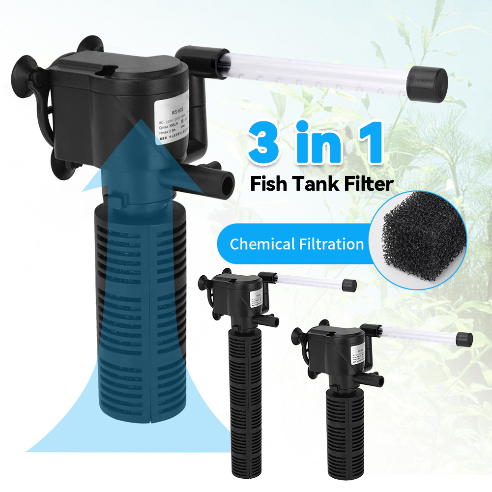Marine Aquarium Overflow Box - Filtro Interno 3 in 1 per