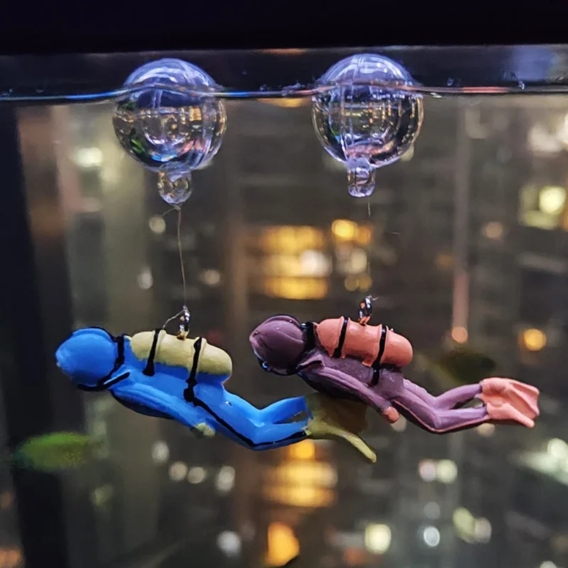 Marine Aquarium Hobby - 1/2 Pezzi Accessori Decorativi per Acquario,