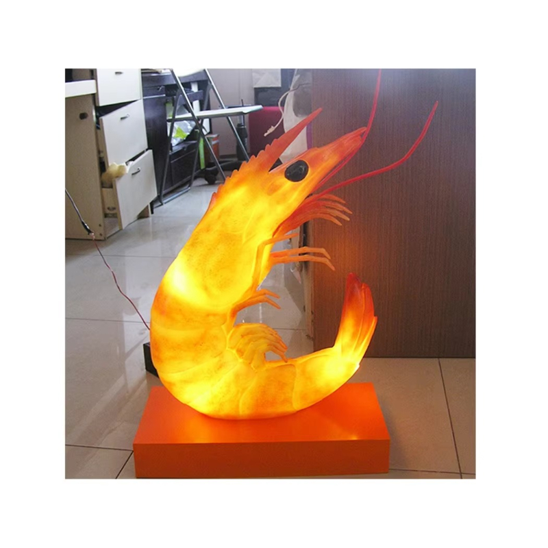 Statua di gambero in fibra di  - Marine Aquarium Home recensione e prezzo