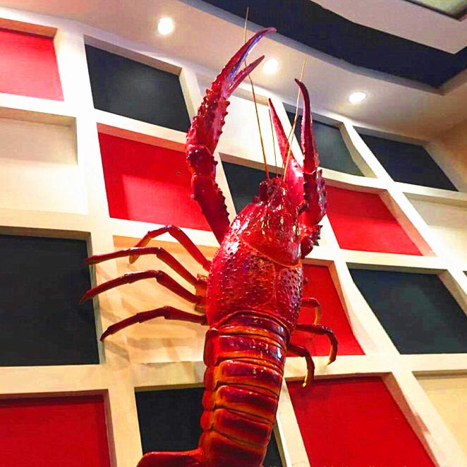 Statua di gambero in fibra di  - Marine Aquarium Home recensione e prezzo