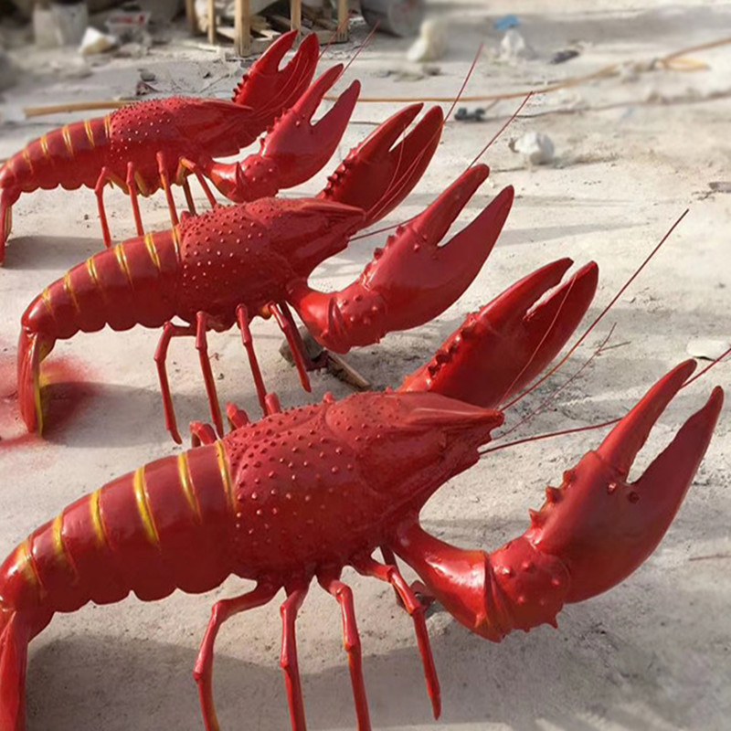 Statua di gambero in fibra di  - Marine Aquarium Home recensione e prezzo