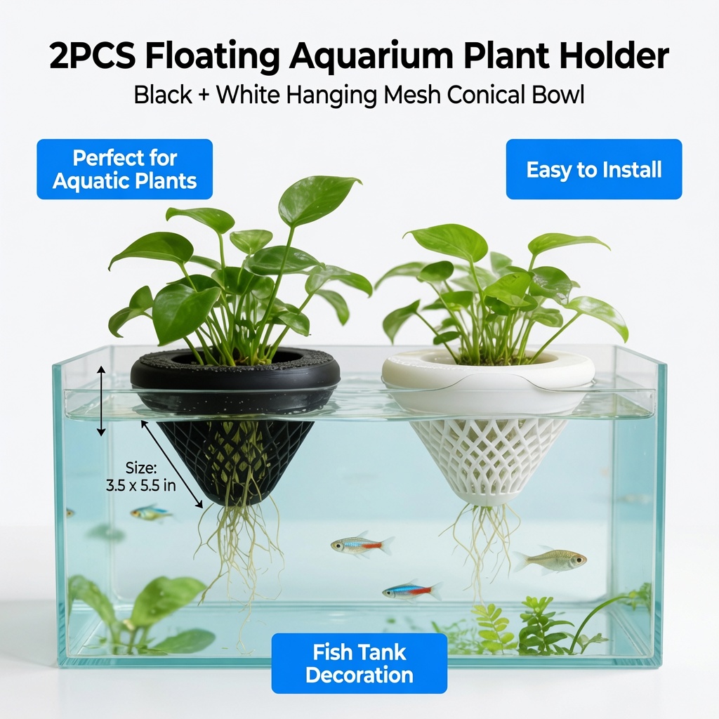 2 Pezzi Portapiante Galleggian - Marine Aquarium Hobby recensione e prezzo