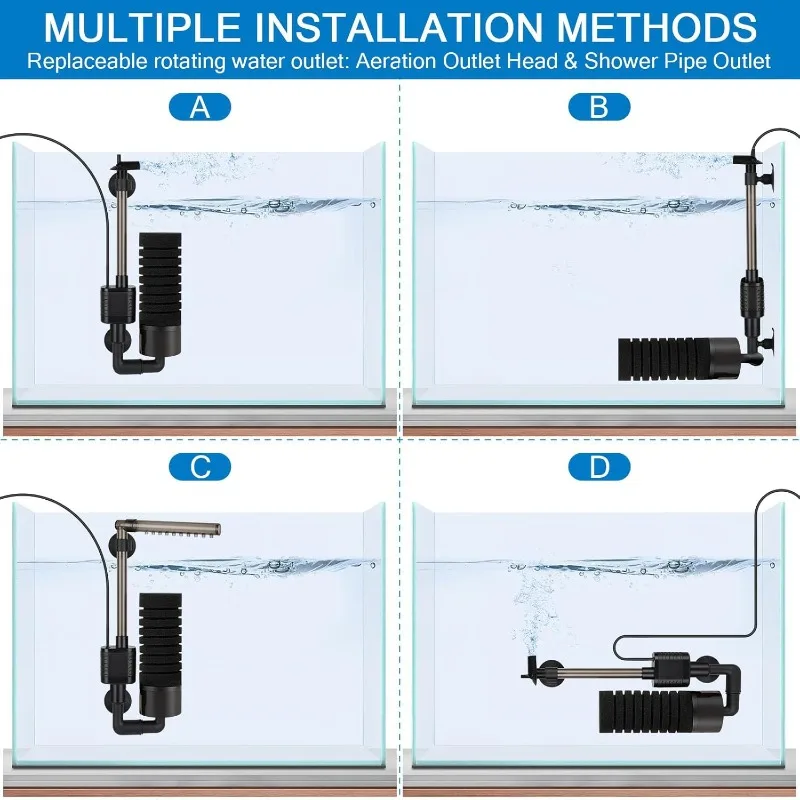 Filtro per acquario USB silenz - Marine Aquarium Overflow Box recensione e prezzo