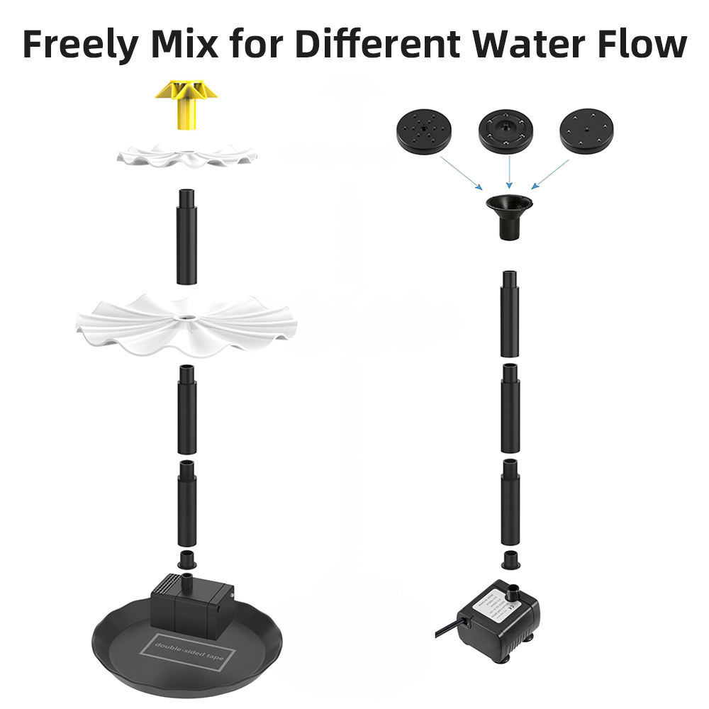 Pompa per fontana solare per v - Marine Aquarium Equipment recensione e prezzo