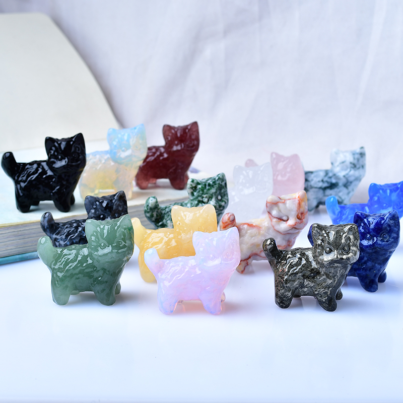 1pc Kitten Carving Piece Decor - Marine Aquarium Hobby recensione e prezzo