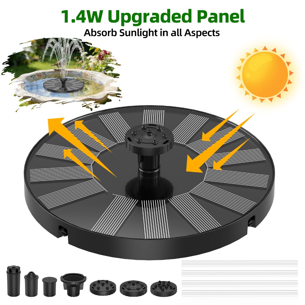 Nuova Fontana Solare da 1.4W S - Marine Aquarium Equipment recensione e prezzo