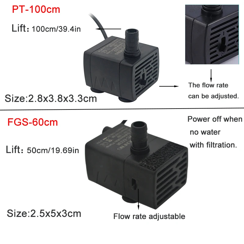 Pompa d'Acqua Sommergibile USB - Marine Aquarium Equipment recensione e prezzo