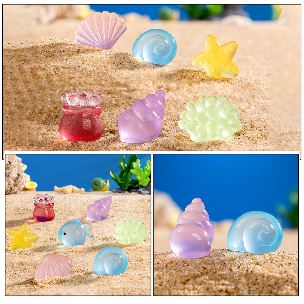 8 Pezzi di Decorazioni in Resi - Marine Aquarium Home recensione e prezzo