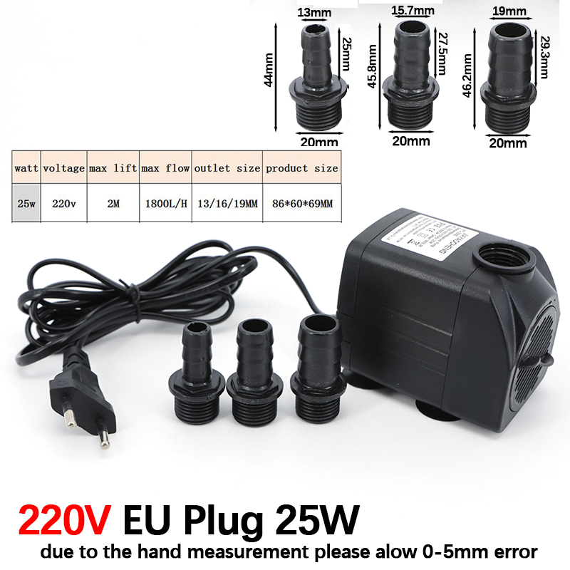 Pompa d'Acqua Sommergibile AC  - Marine Aquarium Equipment recensione e prezzo
