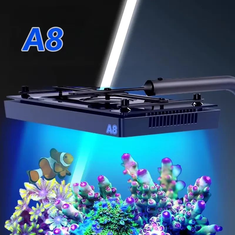 A8SE II Max Blue 240W Luce LED - Marine Aquarium & Regional Centre Photos recensione e prezzo